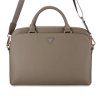 Guess PU Grained Triangle Logo Taška na Notebook 13/14/15" Brown