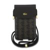 Lacoste PVC Blend Monogram Metal Logo Kapsa na Telefon XL Brown