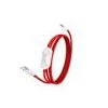 OnePlus SUPERVOOC 2v1 Datový Kabel 8A 1,2m Red