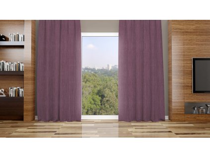 Black out žíhaný 17 bordo - vzorek