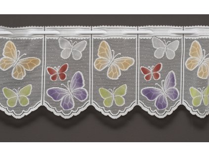 Záclona vitrážová - Albani 607209 výška 45cm - color