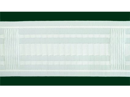 Řasící stuha multifunkční látková 1:2 85mm