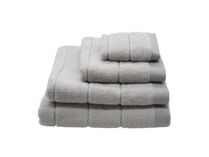 Ručník froté 100% bavlna - Tessa - světle šedý