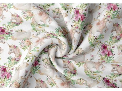 Black out šíře 150cm - Jednorožec - ZBYTEK LÁTKY - 2m