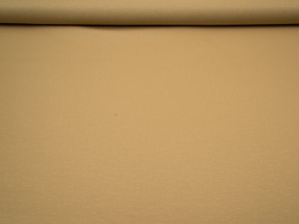 Nešpinivá látka béžová - vzorek - BA06