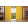 Zatemňovací látka na závěsy šíře 150cm žíhaná - žlutá