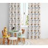 Dětská zatemňovací látka na závěsy, šíře 150cm - vzor koťata - doprodej