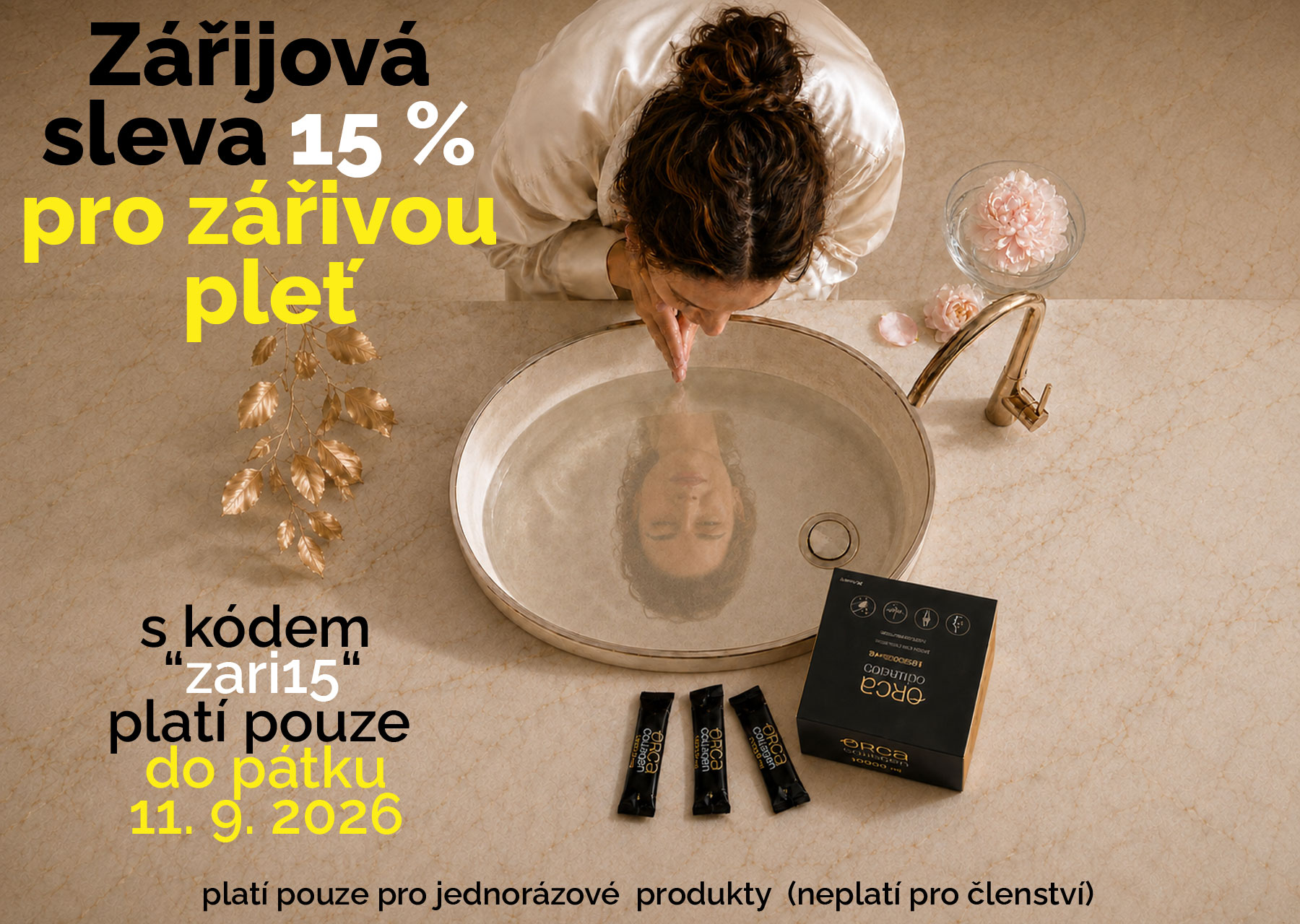 Zářijová sleva 15% s kódem ZARI15