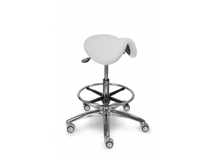 Sedlová stolička MEDI 1213 G Dent (Barva sedáku SILVERTEX - 30518, Typ koleček Kluzáky místo koleček (+ 250 Kč))