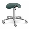 Sedlová stolička MEDI 1207 G (Barva sedáku SILVERTEX - 30510, Typ koleček Kluzáky místo koleček (+ 250 Kč), Výška pístu Vyšší píst, 52 - 72 cm (+ 300 Kč))