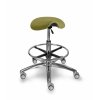 Sedlová stolička MEDI 1207 G Dent (Barva sedáku SILVERTEX - 30513, Typ koleček Kluzáky místo koleček (+ 250 Kč))