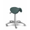 Sedlová stolička MEDI 1213 G (Barva sedáku SILVERTEX - 30510, Typ koleček Kluzáky místo koleček (+ 250 Kč), Výška pístu Vyšší píst, 55 - 75 cm (+ 300 Kč))