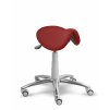 Sedlová stolička MEDI 1213 G (Barva sedáku SILVERTEX - 30511, Typ koleček Kluzáky místo koleček (+ 250 Kč), Výška pístu Vyšší píst, 55 - 75 cm (+ 300 Kč))