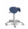 Sedlová stolička MEDI 1213 G (Barva sedáku SILVERTEX - 30512, Typ koleček Kluzáky místo koleček (+ 250 Kč), Výška pístu Vyšší píst, 55 - 75 cm (+ 300 Kč))
