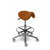 Sedlová stolička MEDI 1213 G Dent (Barva sedáku SILVERTEX - 30529, Typ koleček Kluzáky místo koleček (+ 250 Kč))