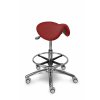 Sedlová stolička MEDI 1213 G Dent (Barva sedáku SILVERTEX - 30511, Typ koleček Kluzáky místo koleček (+ 250 Kč))