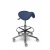Sedlová stolička MEDI 1213 G Dent (Barva sedáku SILVERTEX - 30512, Typ koleček Kluzáky místo koleček (+ 250 Kč))