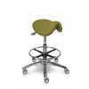 Sedlová stolička MEDI 1213 G Dent (Barva sedáku SILVERTEX - 30513, Typ koleček Kluzáky místo koleček (+ 250 Kč))
