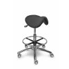 Sedlová stolička MEDI 1213 G Dent (Barva sedáku SILVERTEX - 30517, Typ koleček Kluzáky místo koleček (+ 250 Kč))