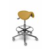 Sedlová stolička MEDI 1213 G Dent (Barva sedáku SILVERTEX - 30519, Typ koleček Kluzáky místo koleček (+ 250 Kč))