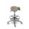 Sedlová stolička MEDI 1213 G Dent (Barva sedáku SILVERTEX - 30520, Typ koleček Kluzáky místo koleček (+ 250 Kč))
