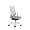 Lékařské otočné křeslo Prime Zoom 2301 W (Barva sedáku SILVERTEX - 30514, Typ koleček Velká měkká na tvrdé podlahy (+ 150 Kč), Doplňky Bílé tvrdé područky, držák bílý (+ 1.600 Kč))
