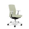 Lékařská otočná židle Prime UP 2303 W (Barva sedáku LIMA - 34050 (+ 750 Kč), Typ koleček Velká měkká na tvrdé podlahy (+ 150 Kč), Doplňky Bílé tvrdé područky, držák bílý (+ 1.600 Kč))