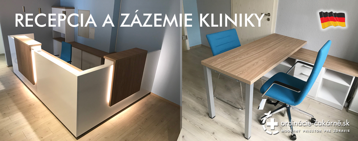 Recepce a zázemí kliniky Marienberg