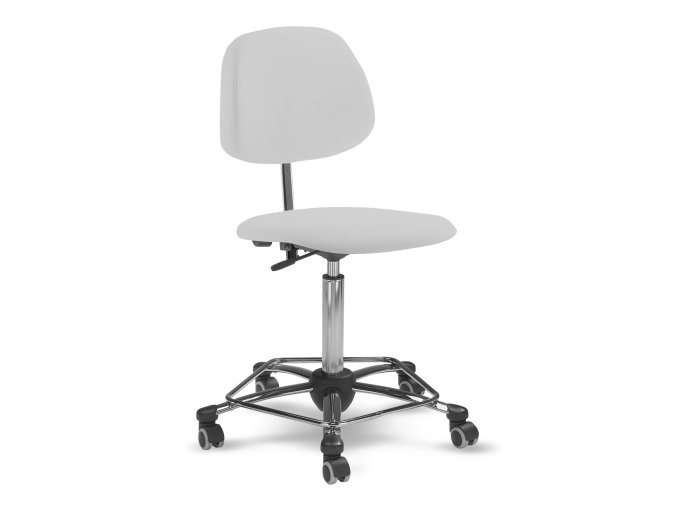  (Farba sedadla SILVERTEX - 30518, Typ koliesok Klzáky namiesto koliesok (+ 11 EUR), Kríž a mechanika Kríž chróm / mechanika Čierna)