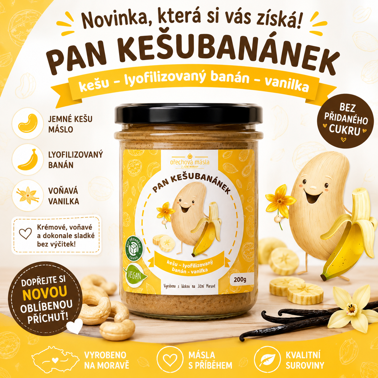 KEŠUBANÁNEK PŘEDPRODEJ