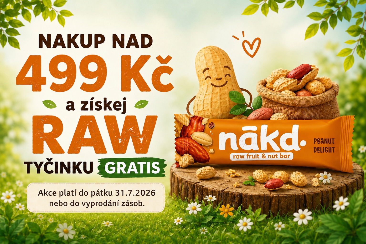 PEANUT DELIGHT - AKCE NAD 499 KČ