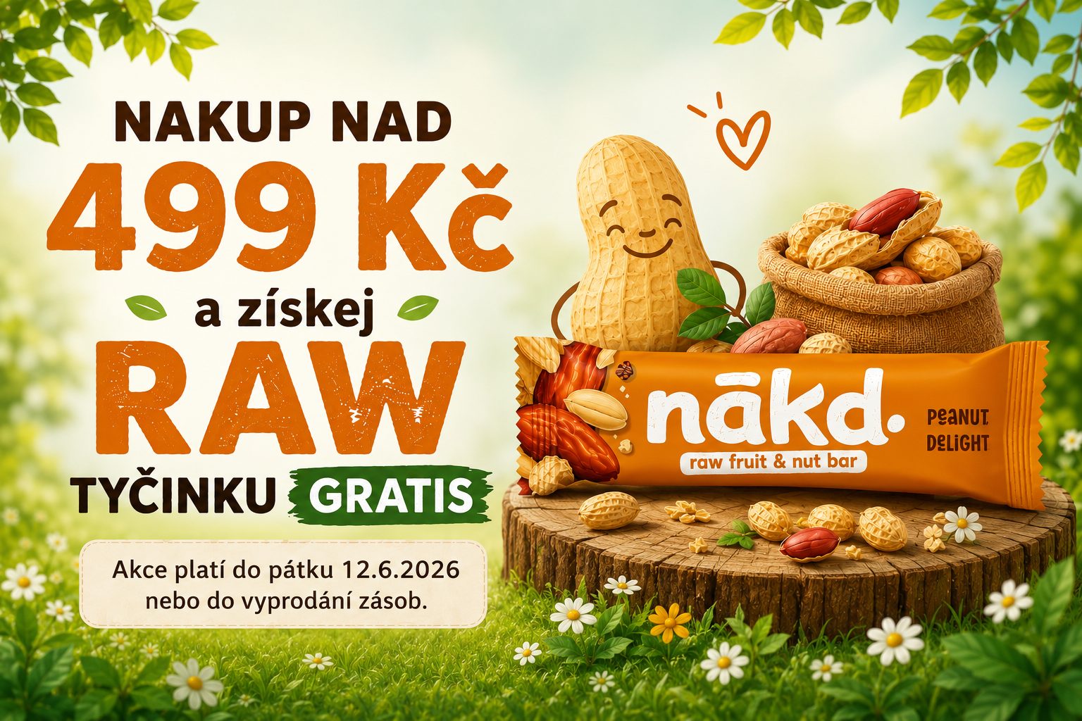 PEANUT DELIGHT - AKCE NAD 499 KČ