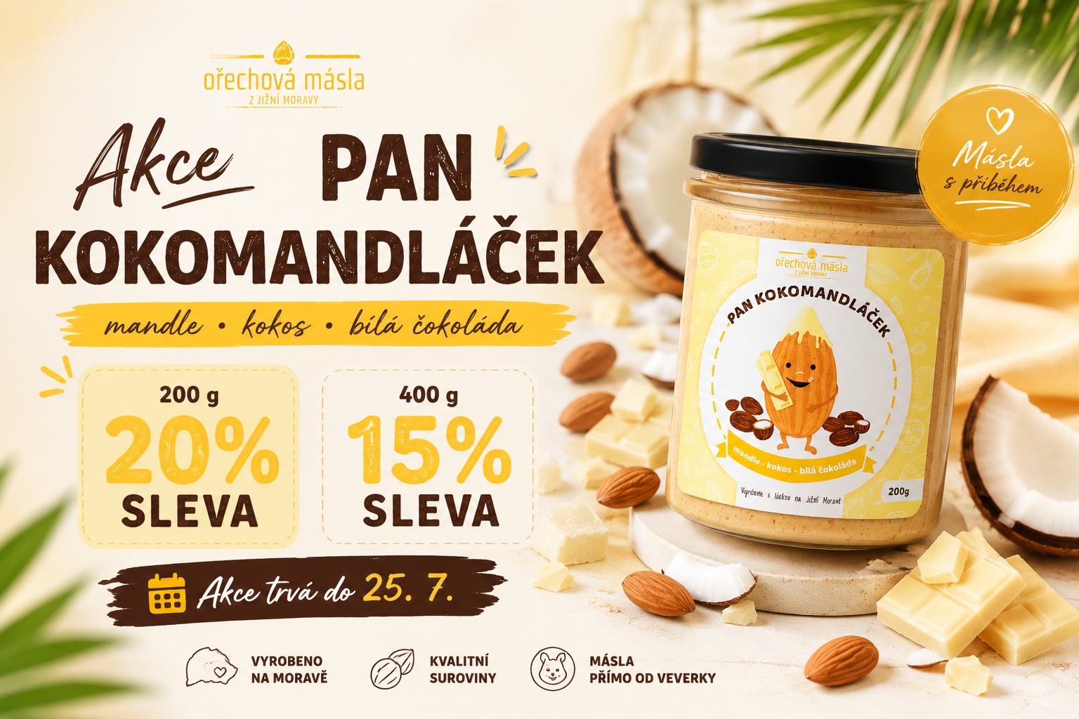 KOKOMANDLÁČEK 20%