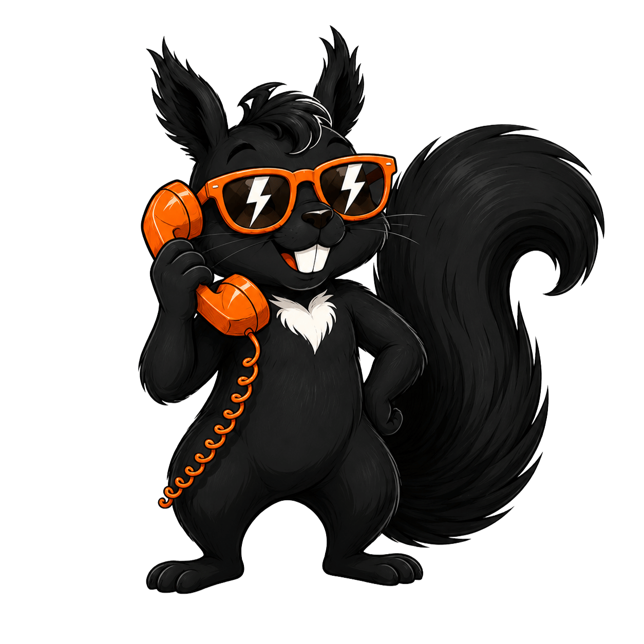 Maskot Ořechovny volá