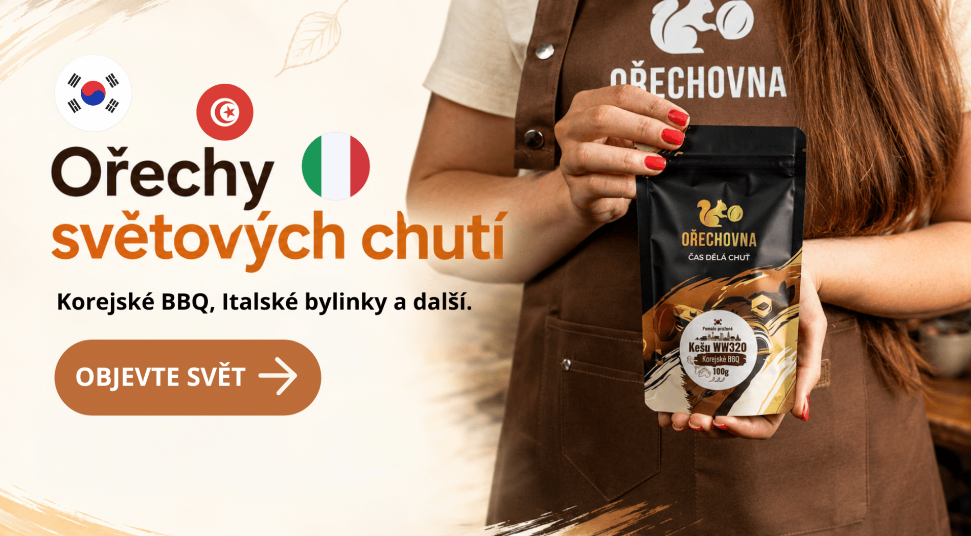 Ořechovna – ořechy světových chutí