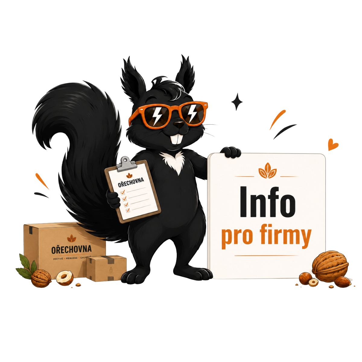 Křupík představuje firemní nabídku Ořechovny