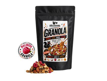 Granola Malina s logem