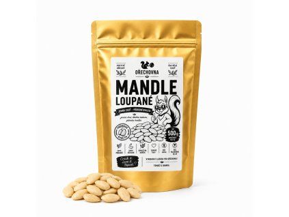 Mandle loupane 500g