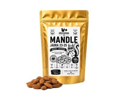 Mandle neloupané 500g