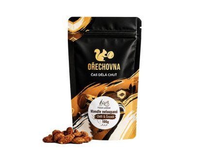Mandle neloupané Chilli Česnek