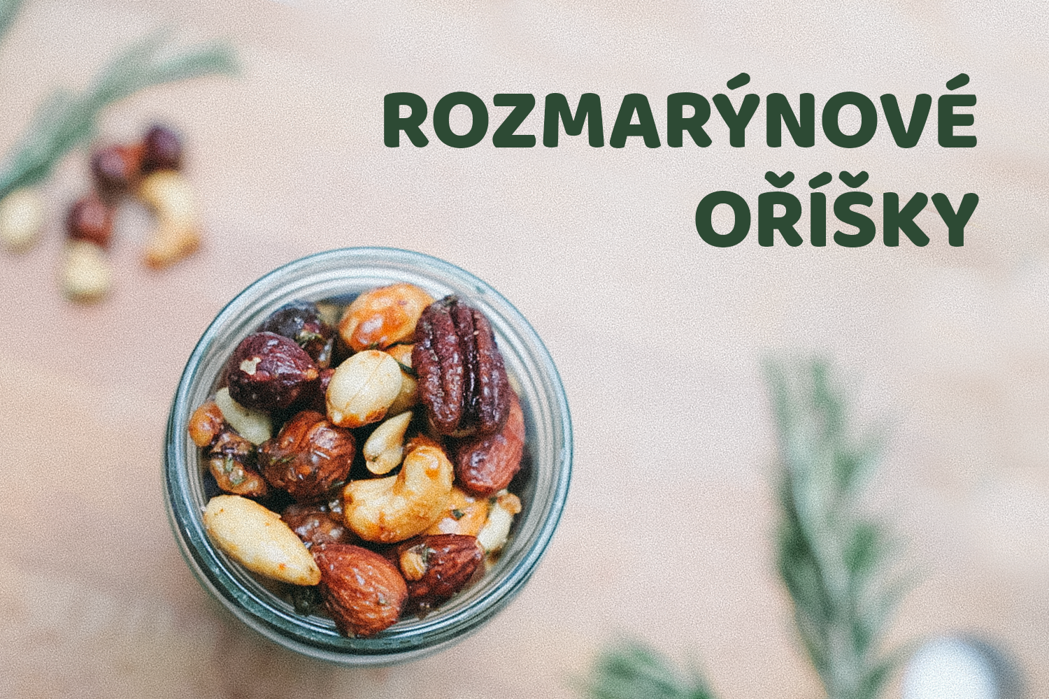 Rozmarýnové oříšky