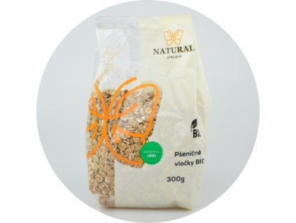 Pšeničné vločky BIO - Natural