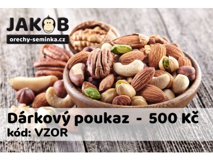 Dárkový poukaz - 500 Kč