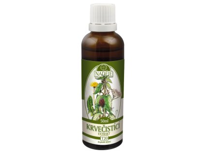 Naděje - Krvečistíci extrakt 50 ml - Tinktura z bylin