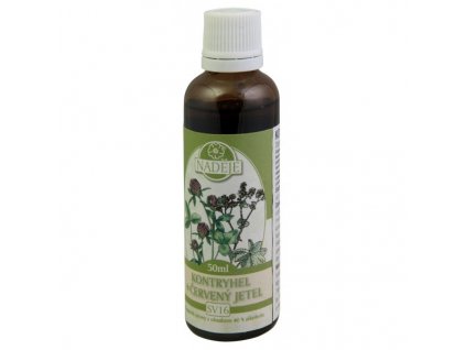 Naděje - Kontryhel-červ.jetel 50 ml - Tinktura z bylin