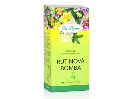 Dr. Popov Čaj Rutinová bomba, 30 g -