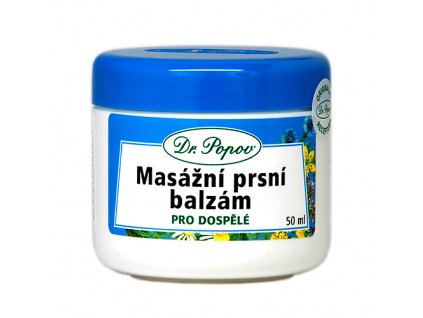 Dr. Popov Masážní prsní balzám pro dospělé, 50 ml - 