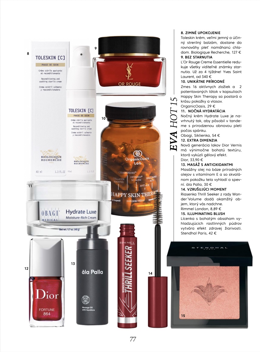 EVA - Hot 15 - Organic Oasis LAB