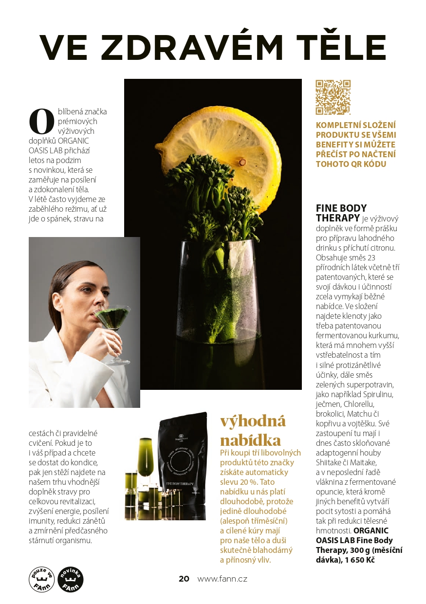 FANN Magazín Organic Oasis Lab