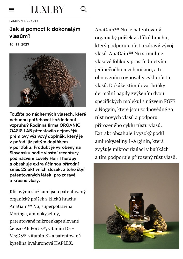 LUXURY GUIDE - Organic Oasis Lab